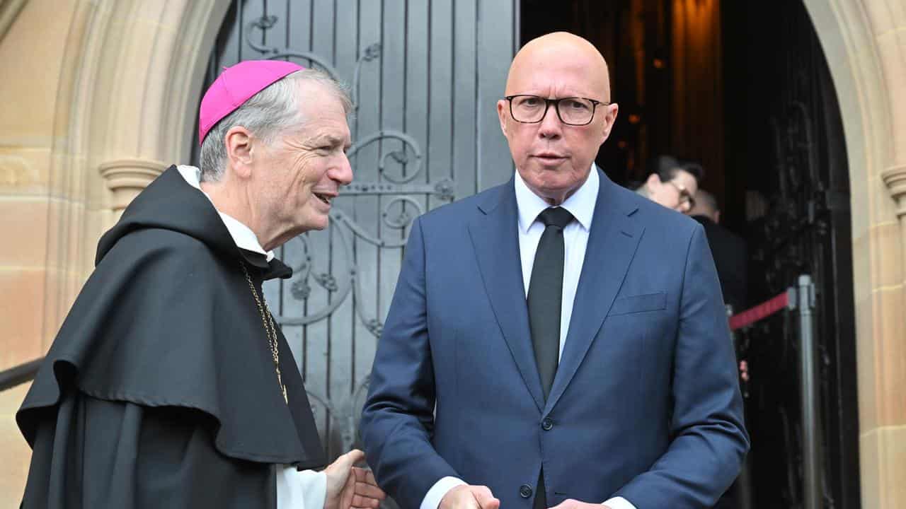 Anthony Fisher and Peter Dutton