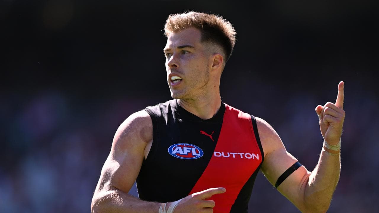 Essendon skipper Zach Merrett