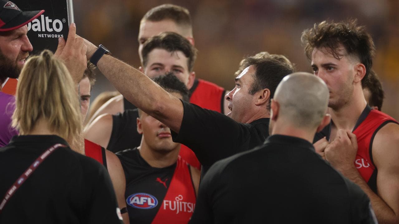 Essendon coach Brad Scott