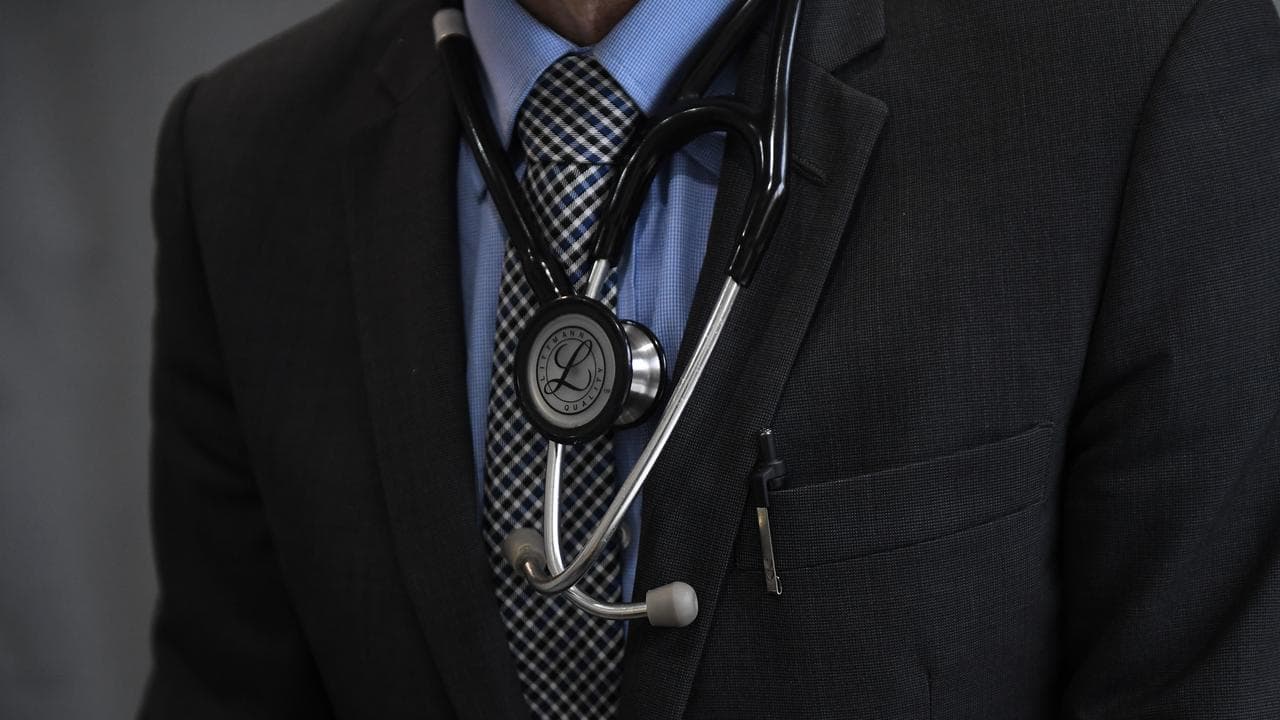 A medical doctor (file image)