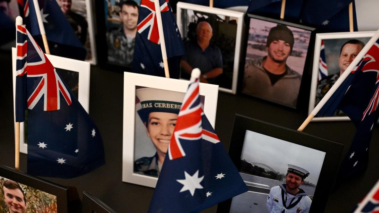 Portraits of ADF personnel