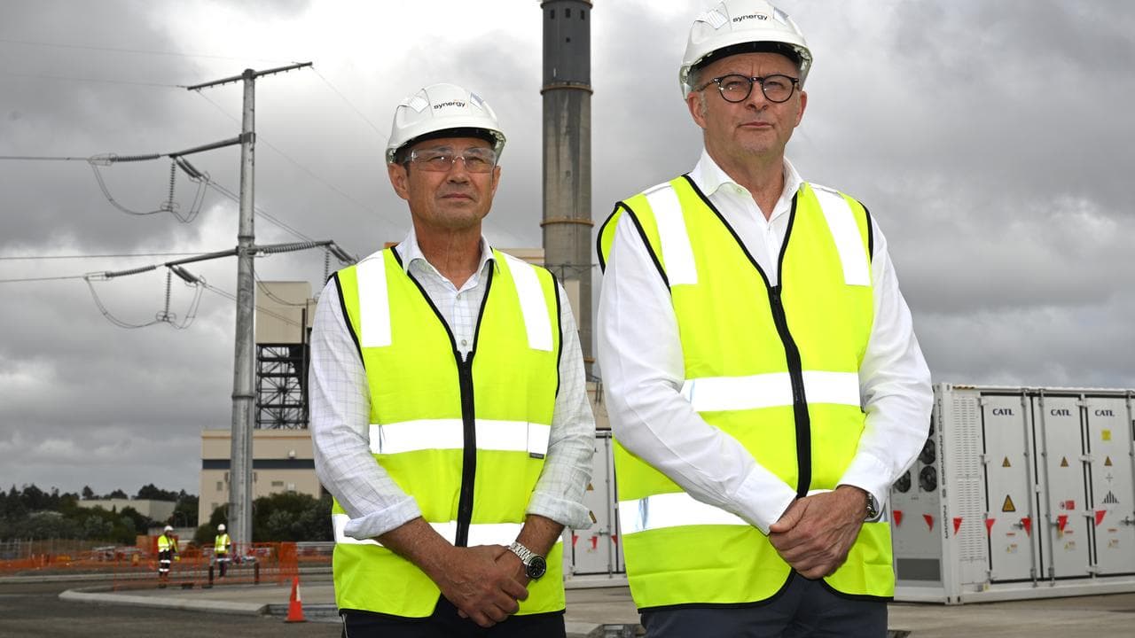 Anthony Albanese and WA Premier Roger Cook