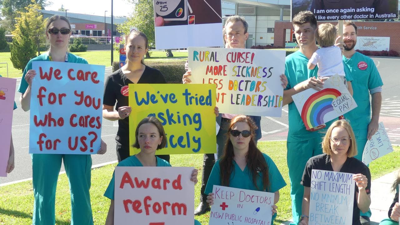 NSW DOCTORS STRIKE
