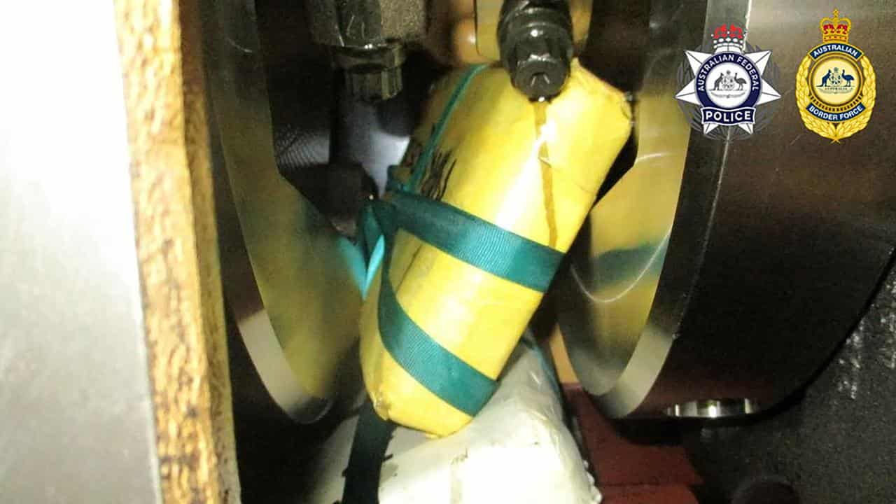 COCAINE BUST BOAT ENGINES