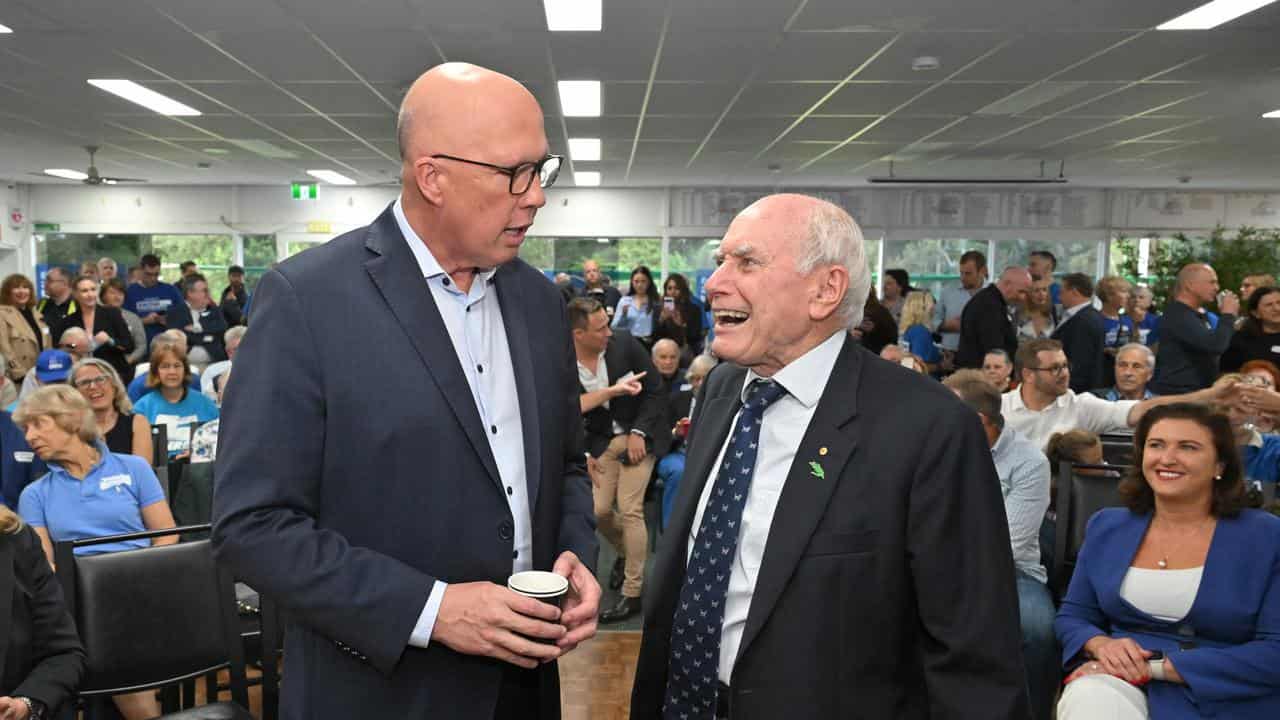 Peter Dutton and John Howard