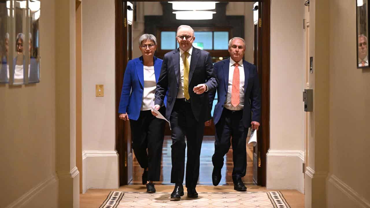 PM, Foreign Minister Penny Wong and Trade Minister Don Farrell