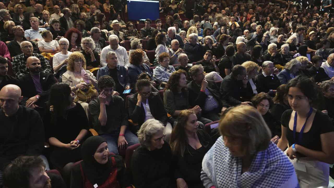 the 20th annual Israeli-Palestinian Memorial Day ceremony