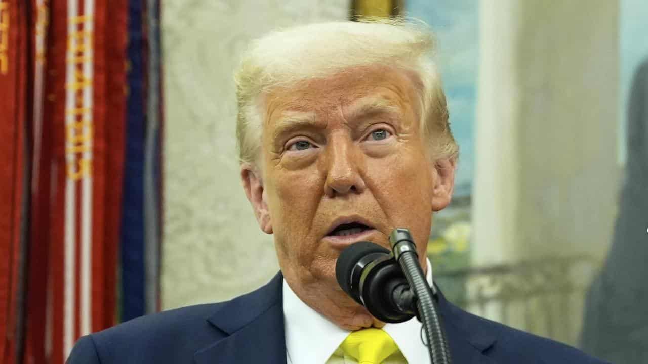 US President Donald Trump