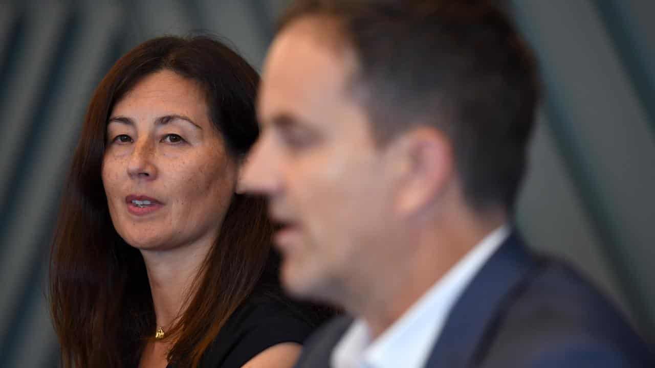 (L-R) Marina Go and Justin Pascoe.