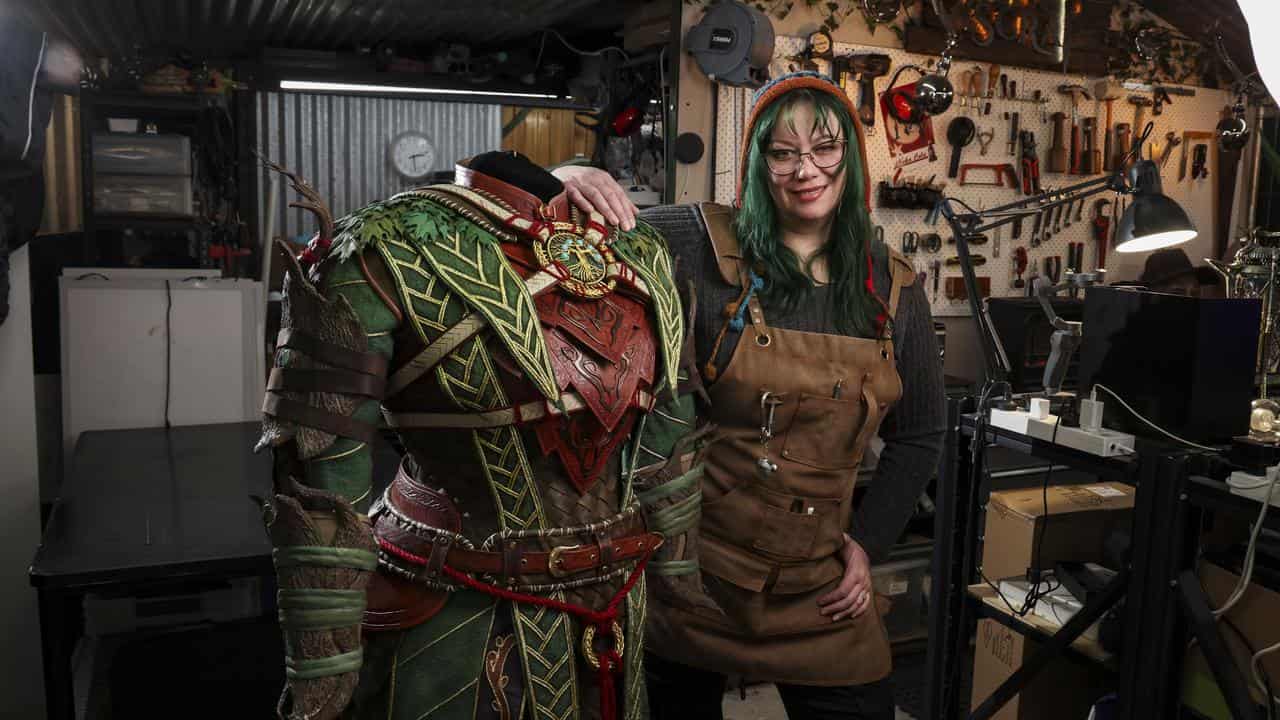 Cosplay designer Clare Beaton