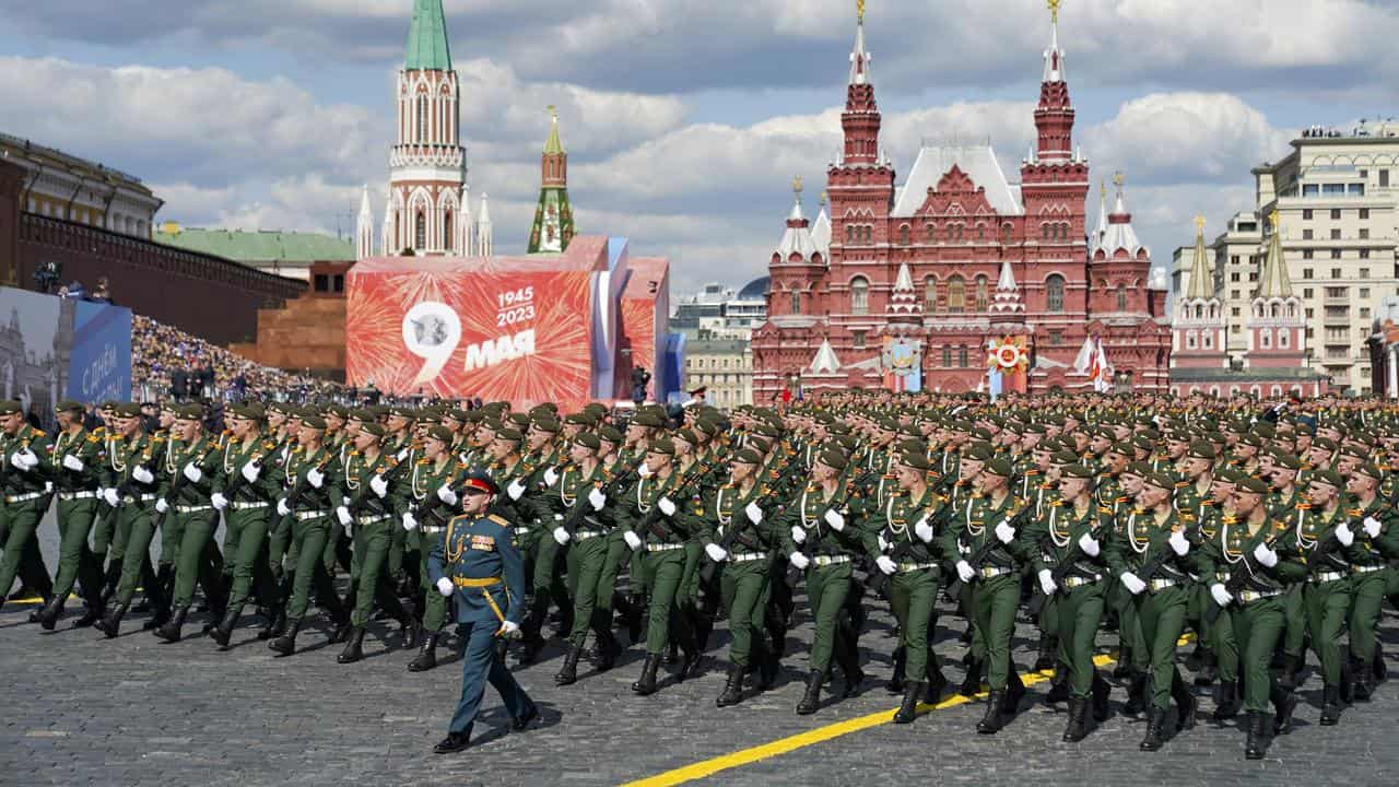 Victory Day military parade in Moscow