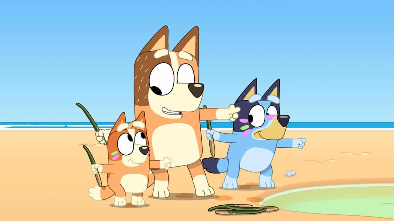 A still from Bluey