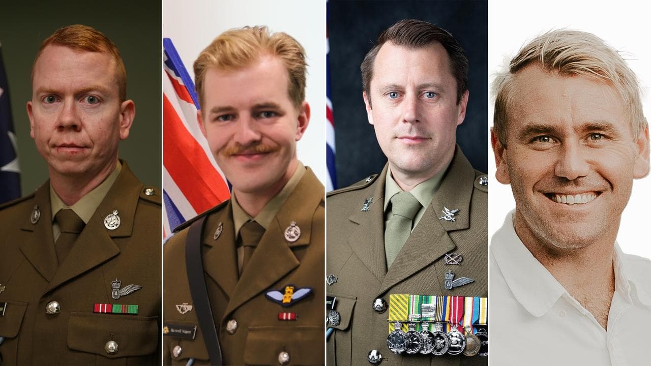 Alex Naggs, Maxwell Nugent, Joseph Laycock and Danniel Lyon