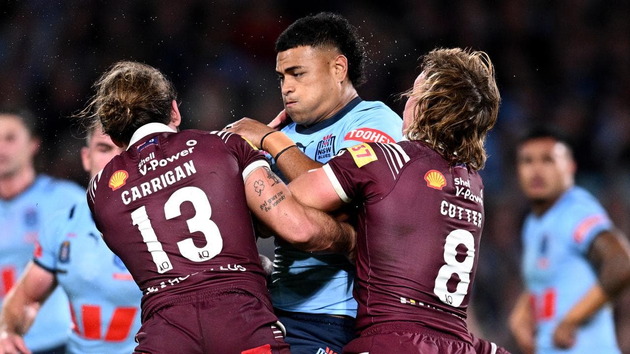(L-R) Patrick Carrigan, Haumole Olakau'atu and Reuben Cotter.