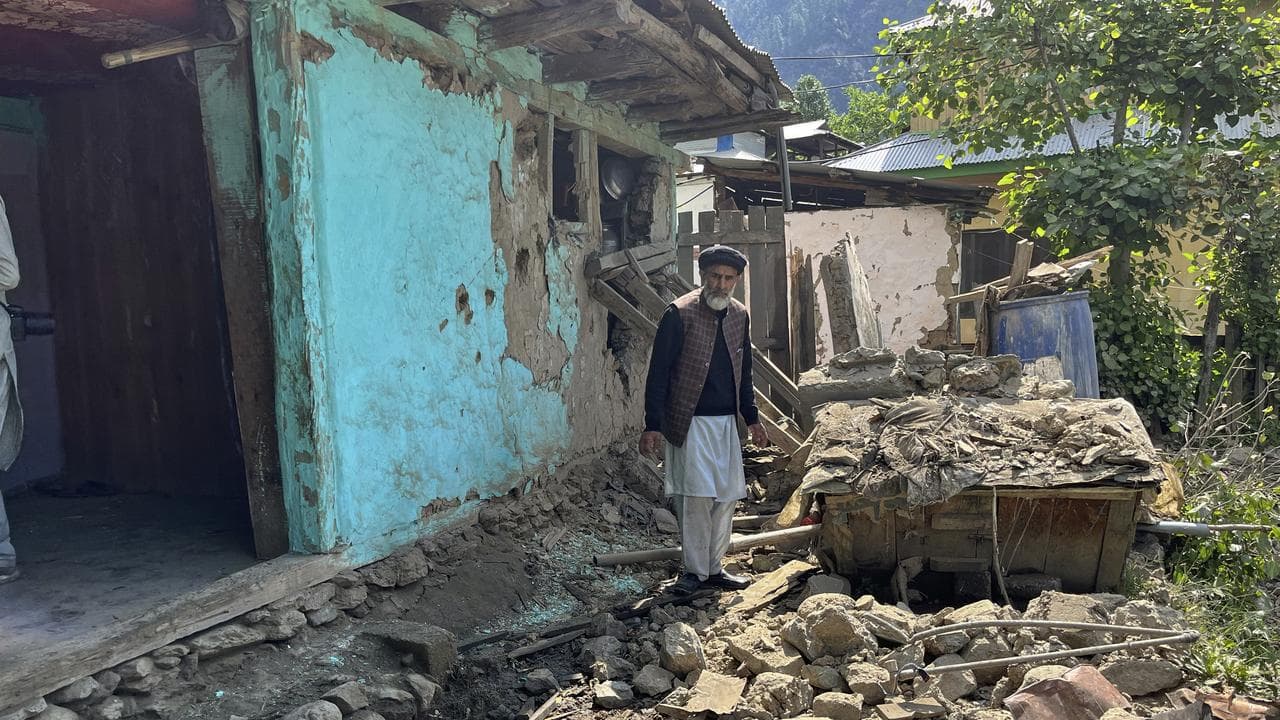 A Kashmiri villager