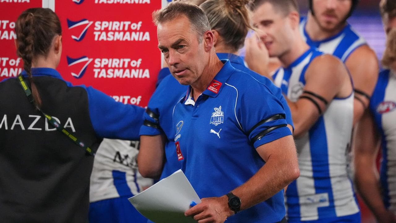 North Melbourne coach Alastair Clarkson