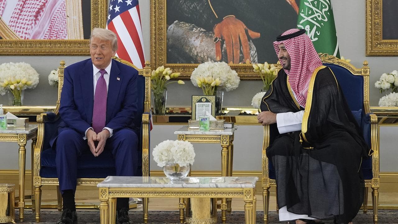 President Donald Trump and Saudi Crown Prince Mohammed bin Salman