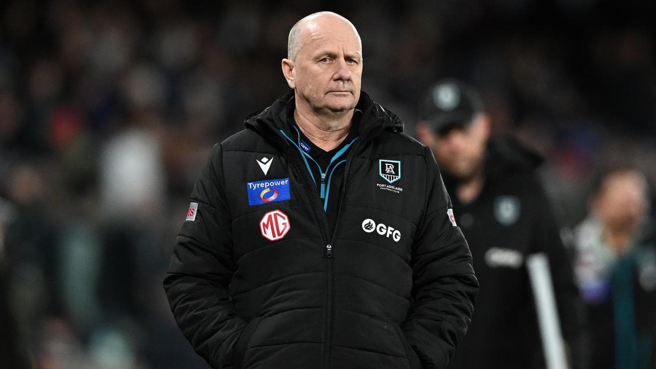 Port Adelaide coach Ken Hinkley