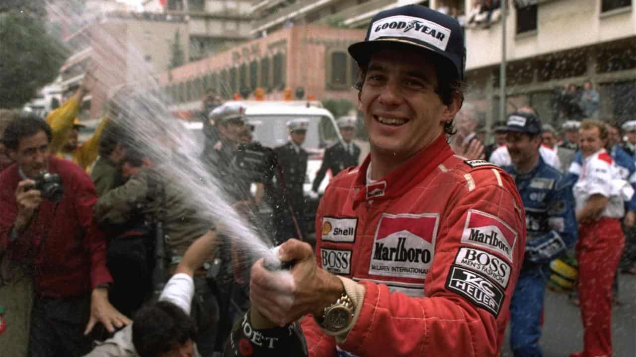 Ayrton Senna.