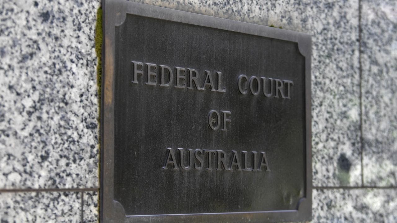 Federal Court of Australia sign