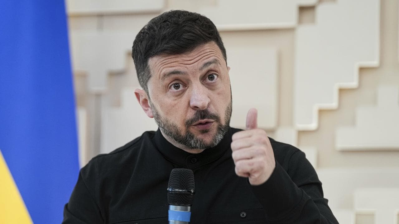 Ukrainian President Volodymyr Zelenskiy