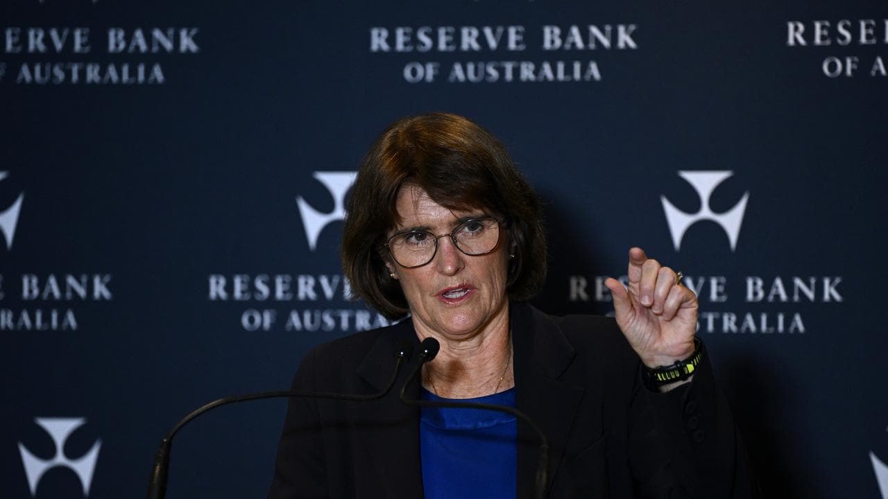 RBA Governor Michele Bullock