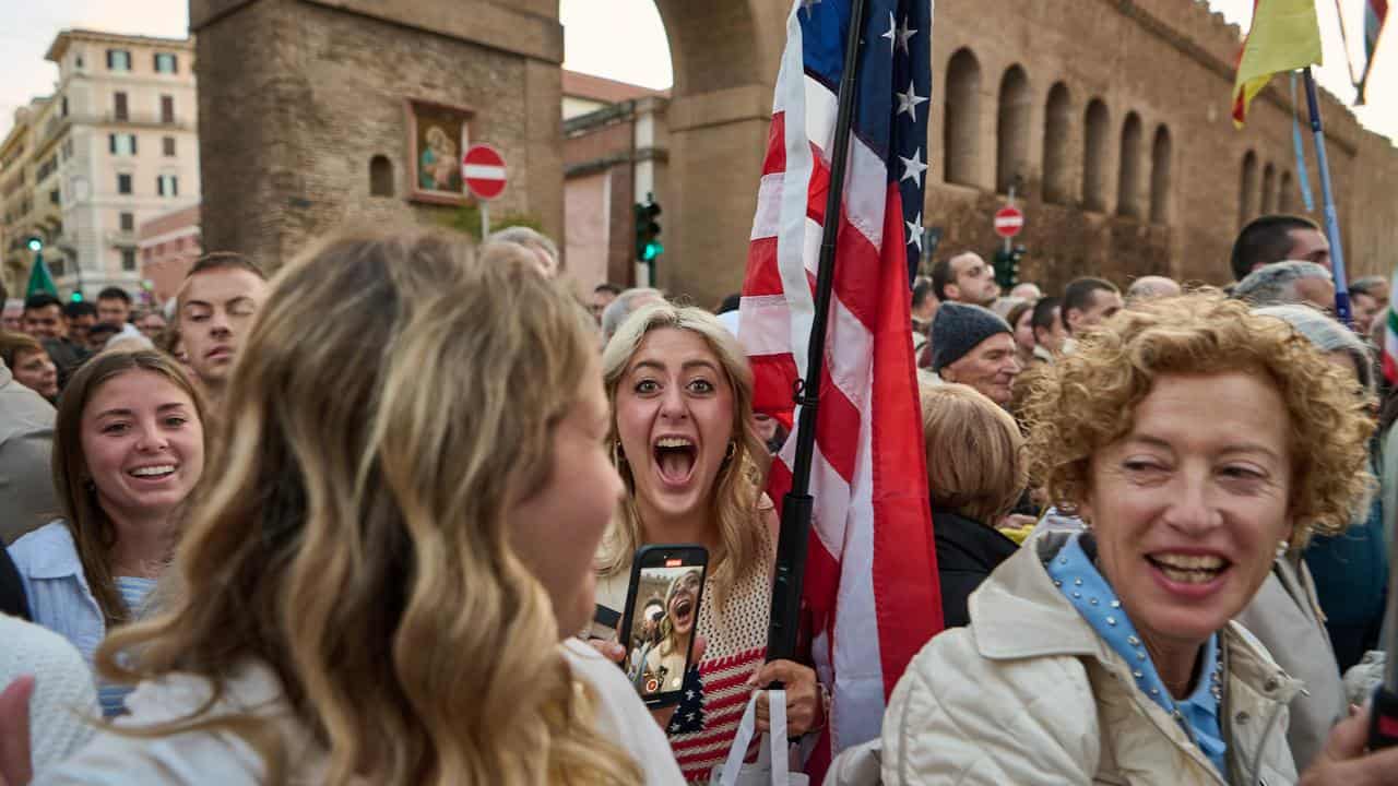 Pope Leo inauguration crowd
