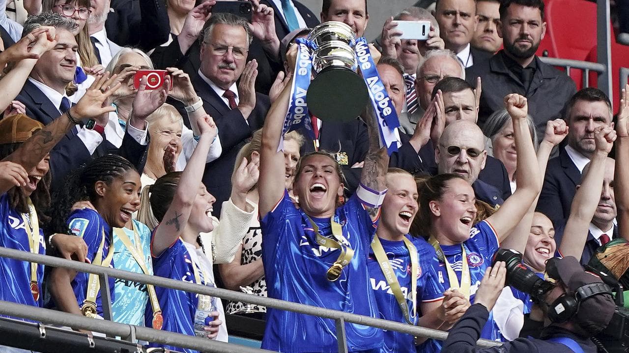 Bright lifts trophy