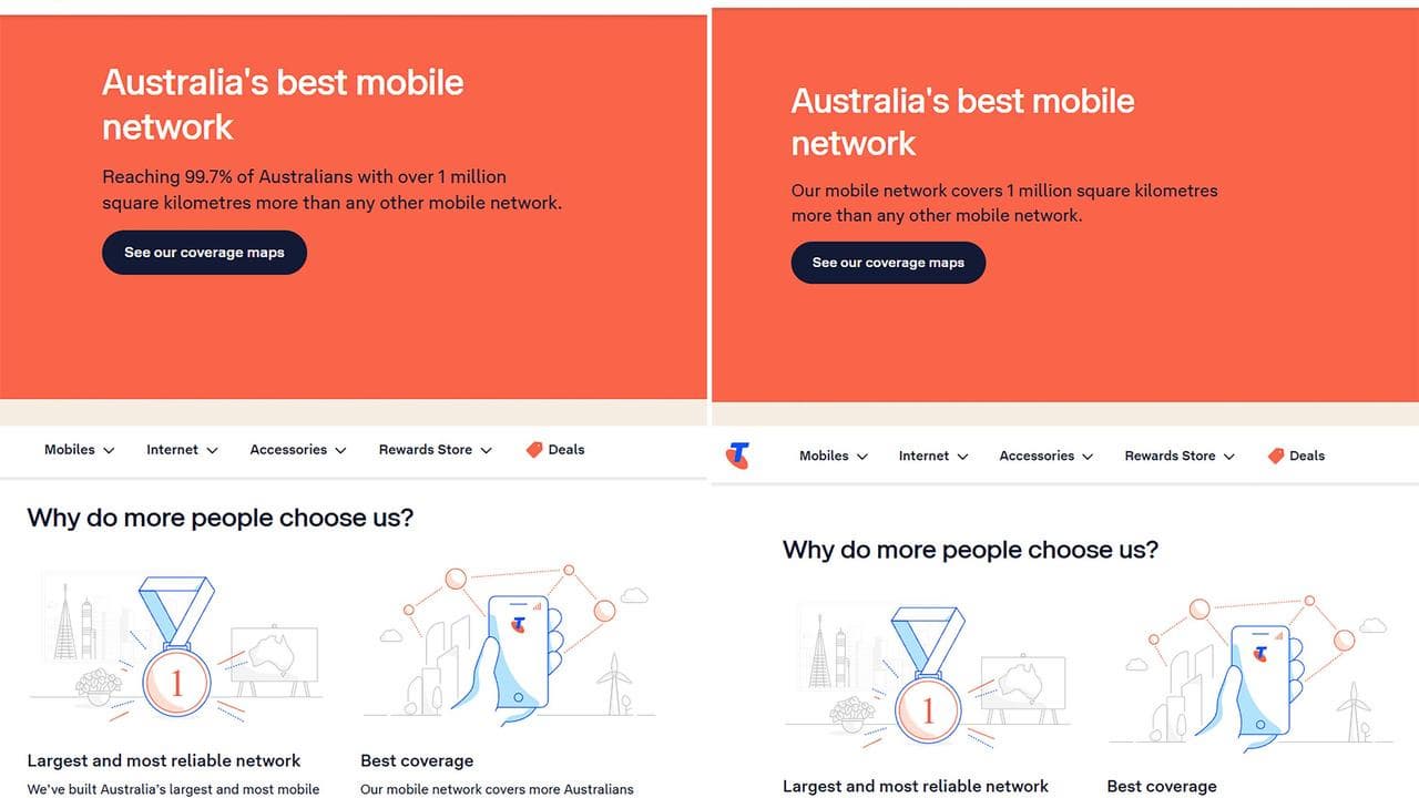 TELSTRA COVERAGE CLAIMS