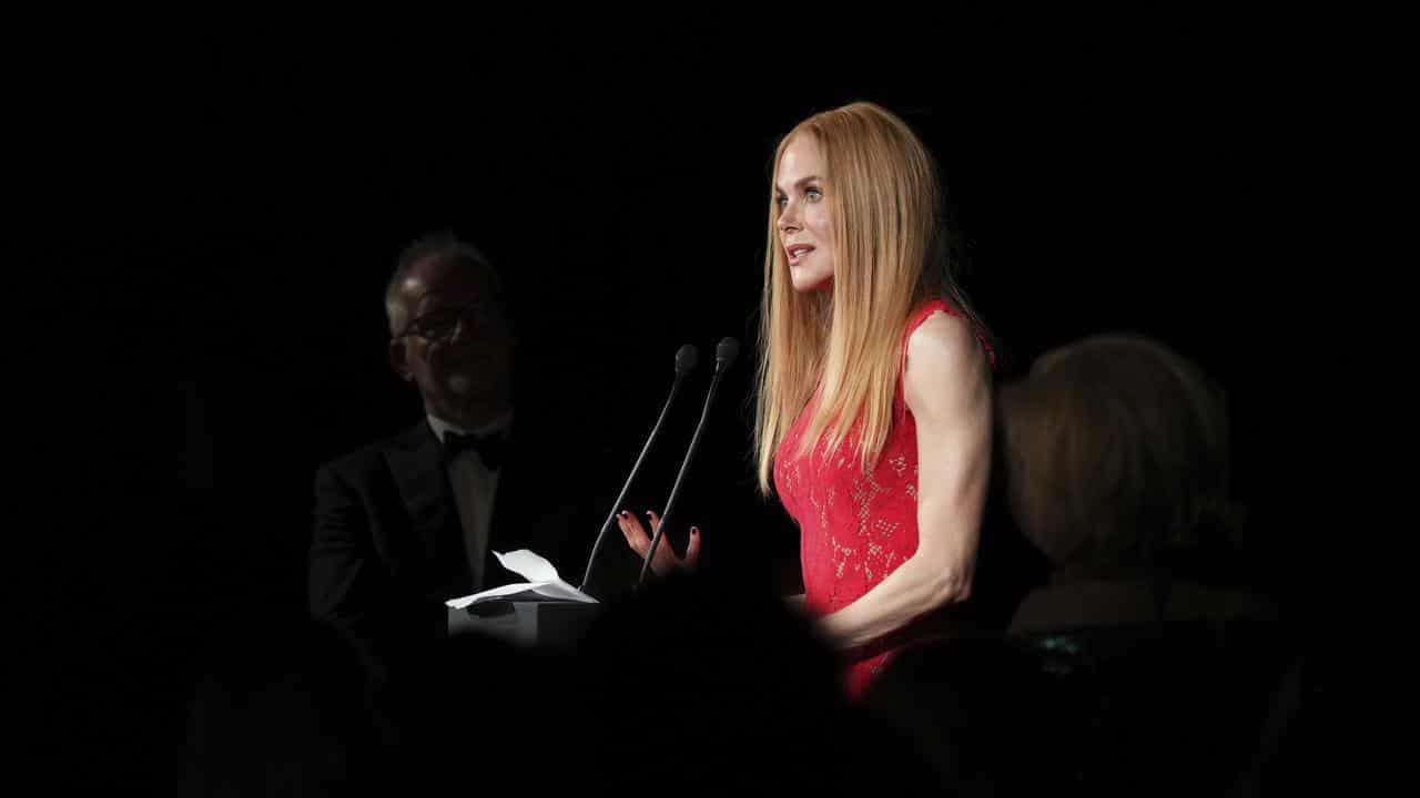 Nicole Kidman receives the Women in Motion 2025 award