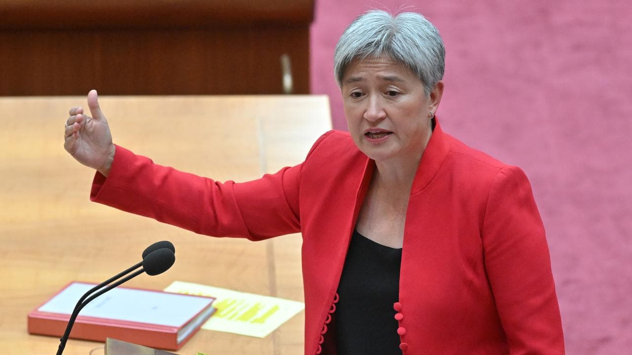 Foreign Affairs Minister Penny Wong (file image)