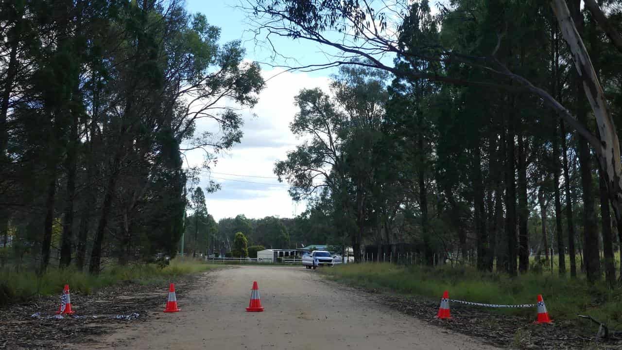 Coonabarabran homicide scene (file)