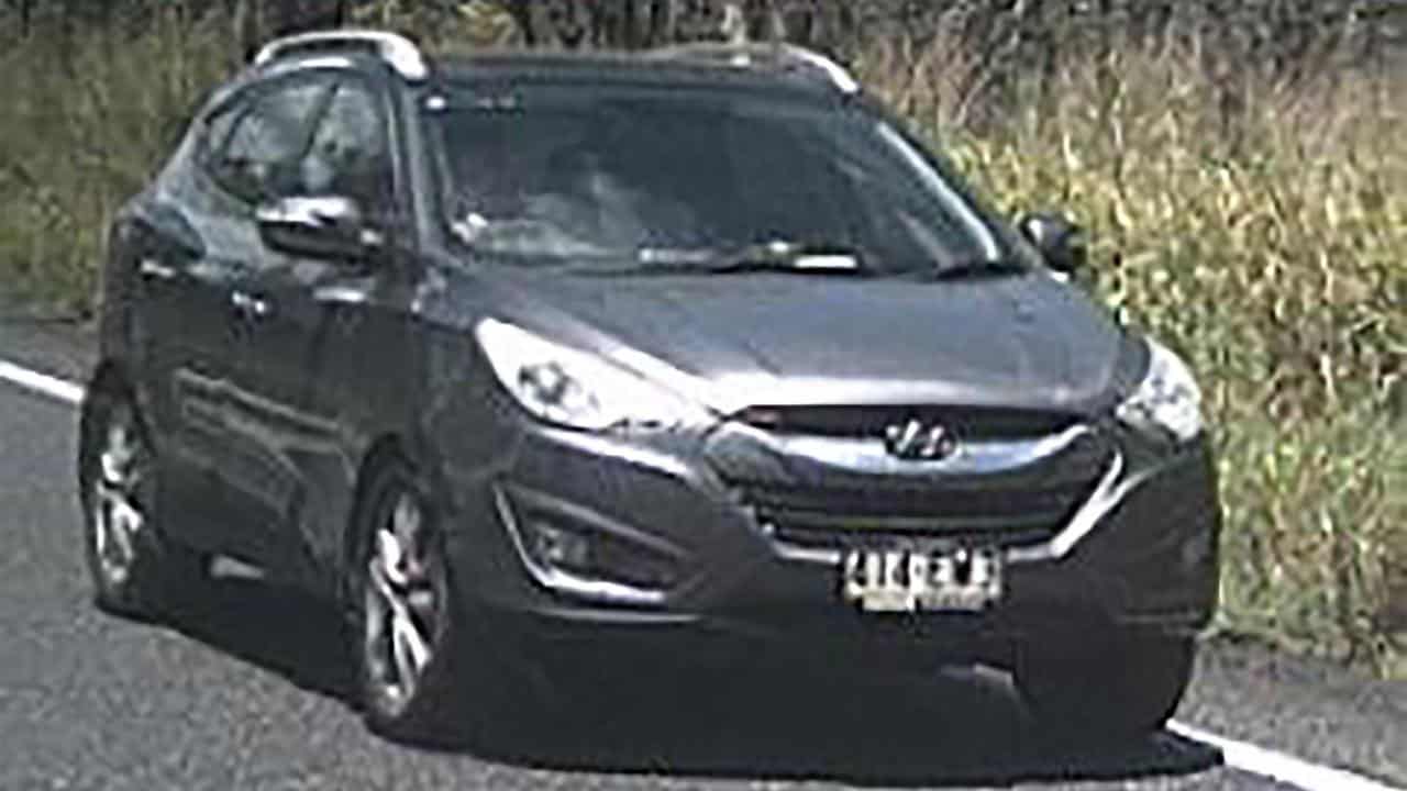 A Hyundai ix35 hatchback