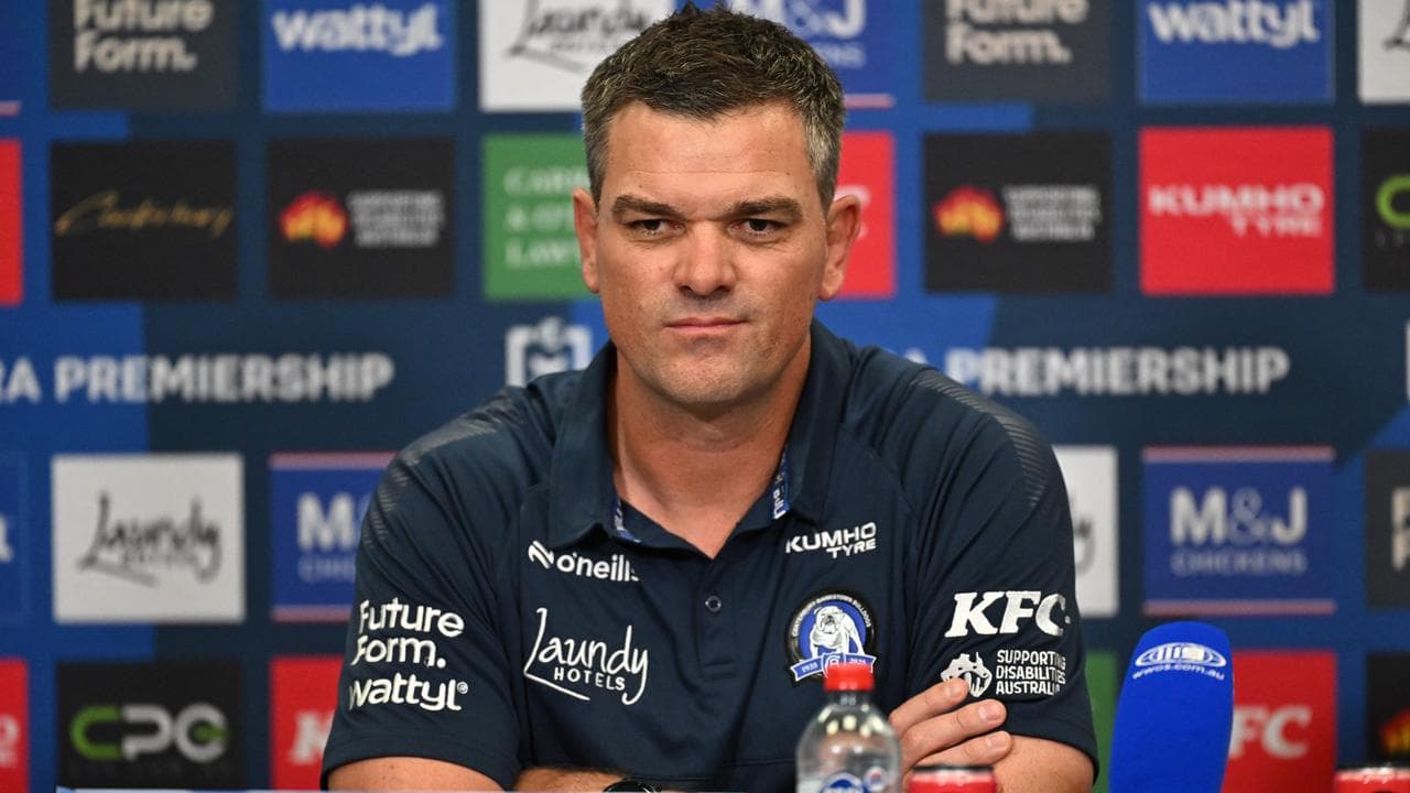 Bulldogs coach Cameron Ciraldo
