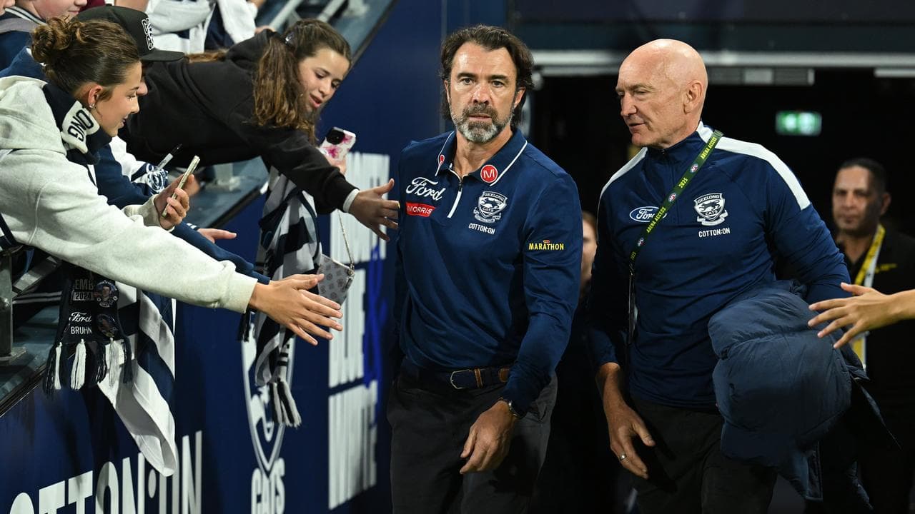Geelong coach Chris Scott