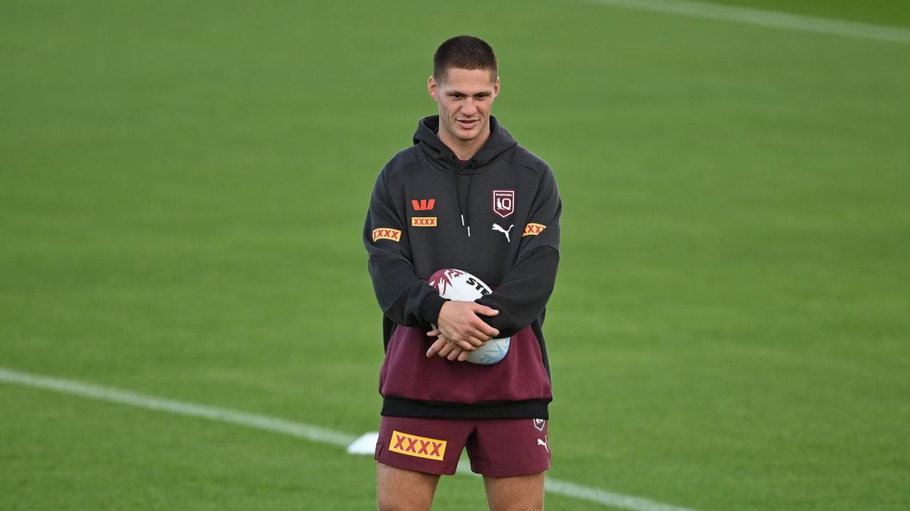 Kayln Ponga looks on during