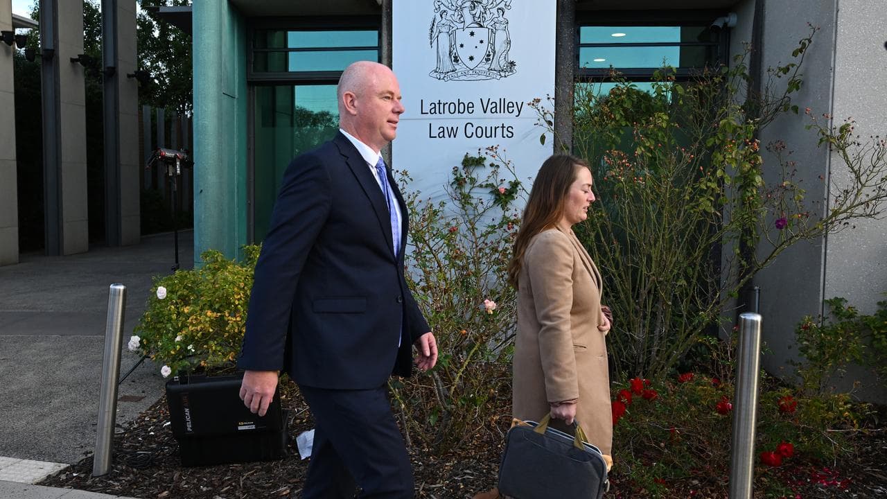 Simon Patterson (left) and Jessica O’Donnell (file)