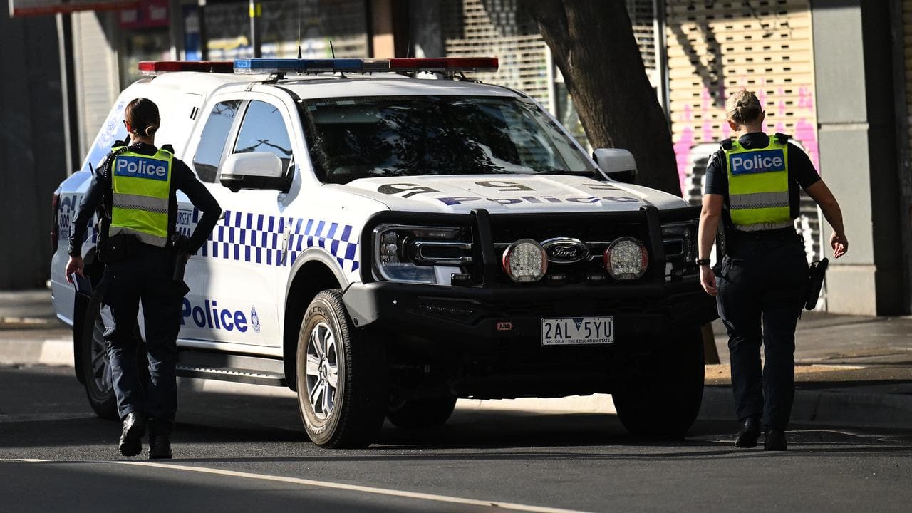 Victorian Police officers (file image)
