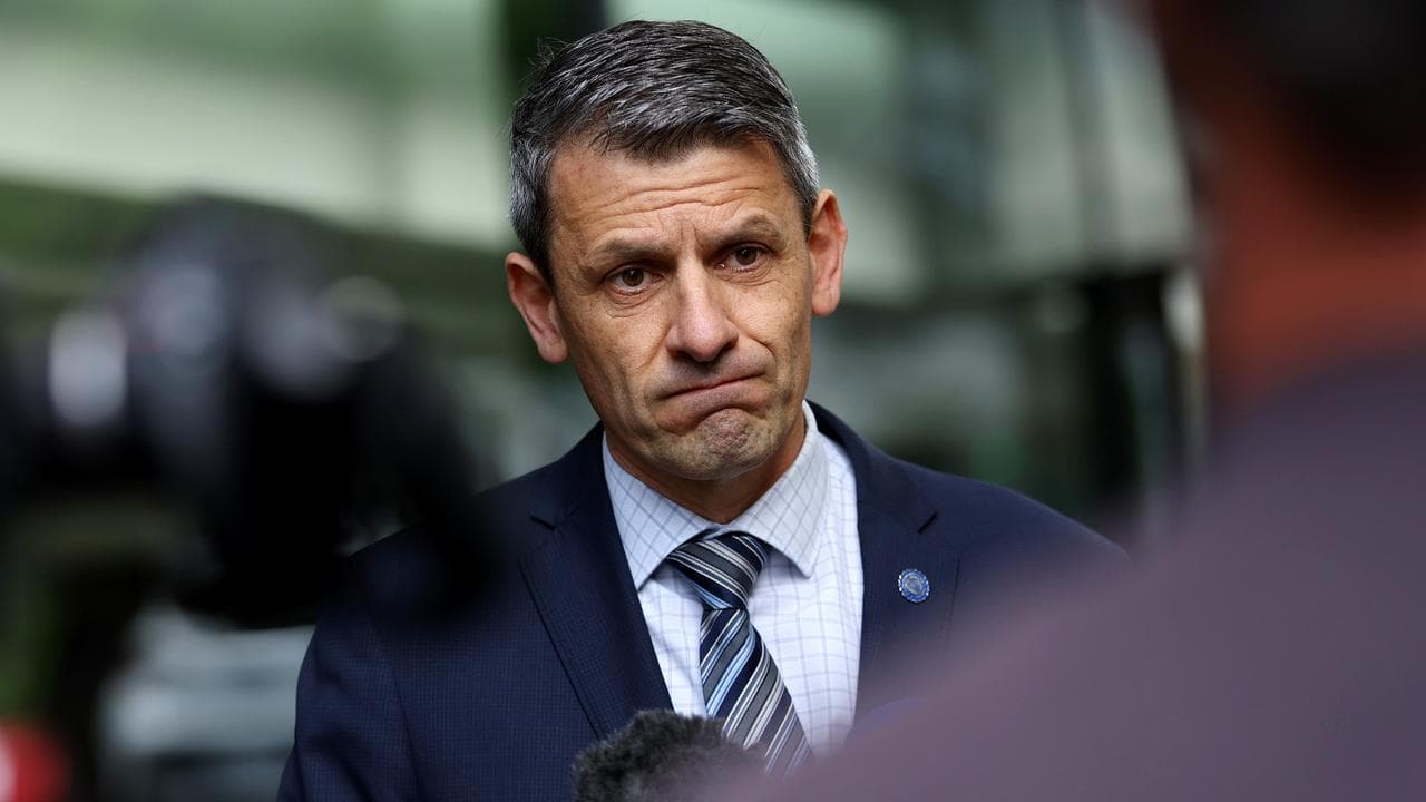 Police Association secretary Wayne Gatt (file image)