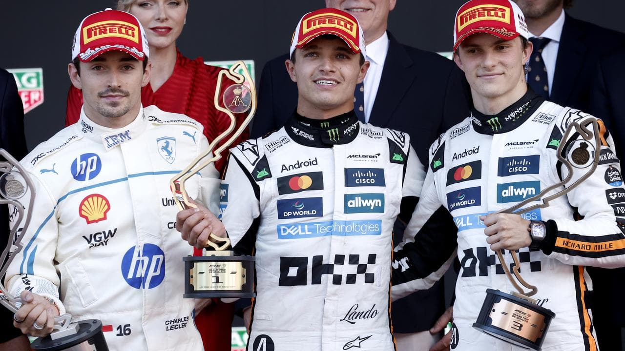 Norris/Piastri/Leclerc