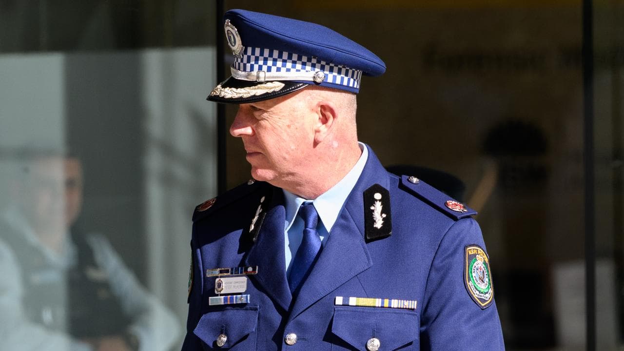 NSW Police Assistant Commissioner Peter McKenna