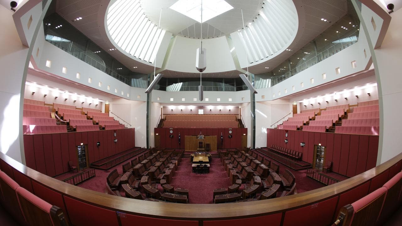 An overview of the Senate chamber