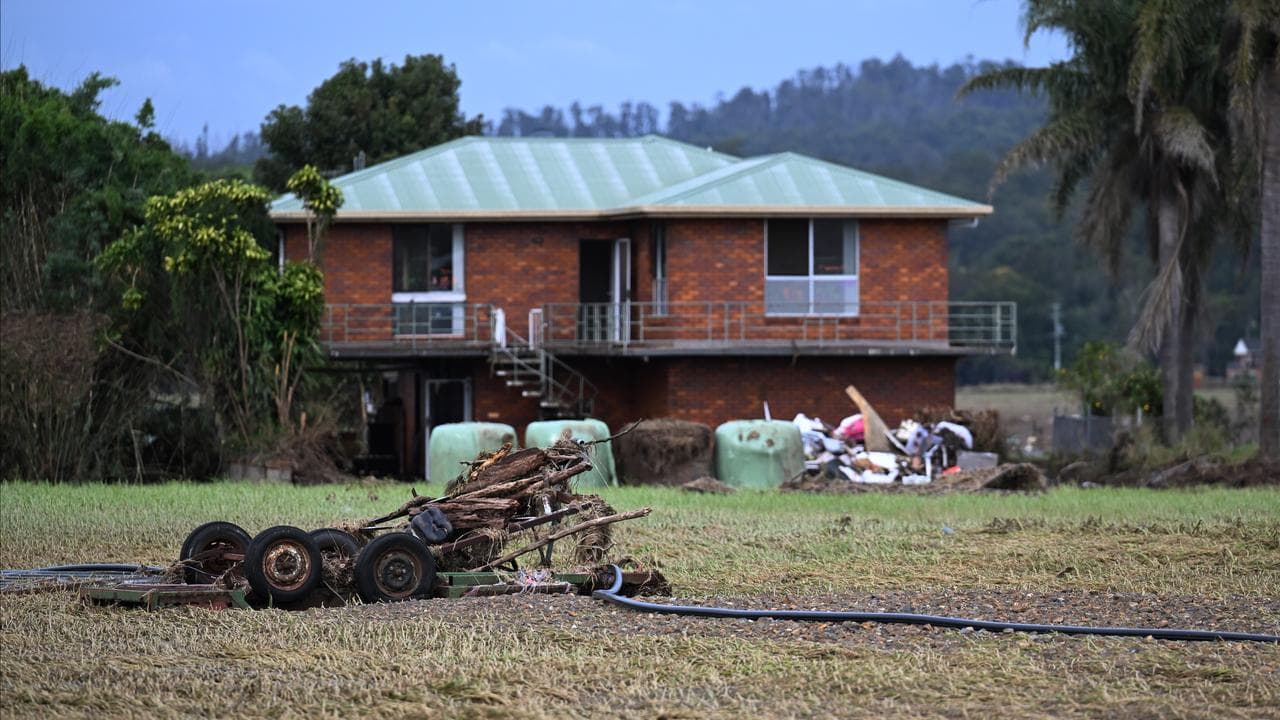 A home in the flood effected region of Taree