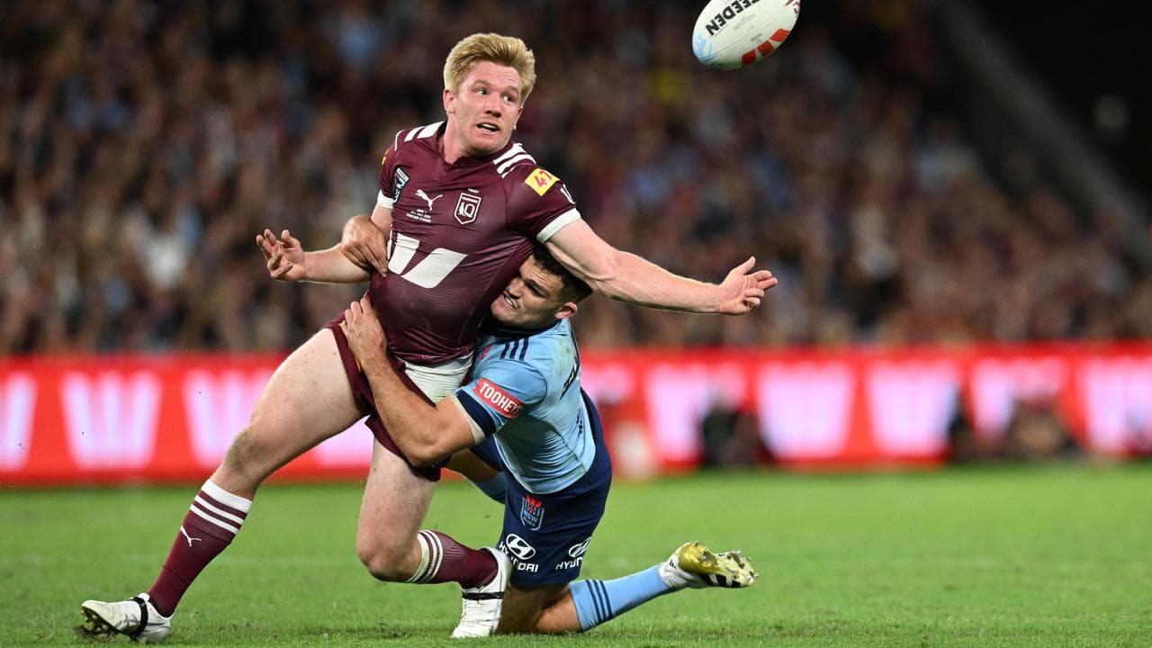 (L-R) Tom Dearden and Nathan Cleary.