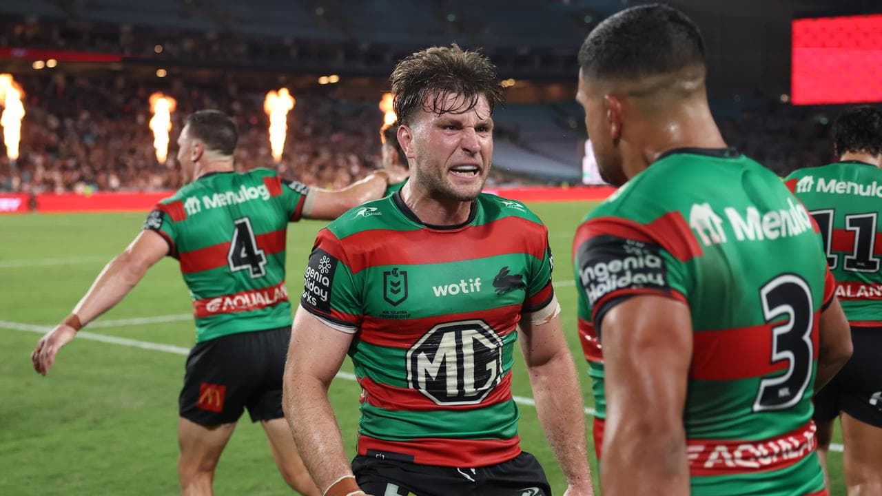 (L-R) Isaiah Tass and Latrell Mitchell.