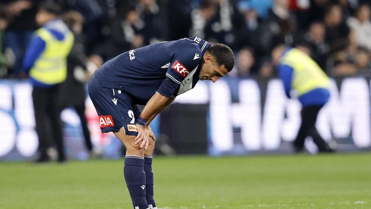 Nikos Vergos of Melbourne Victory FC