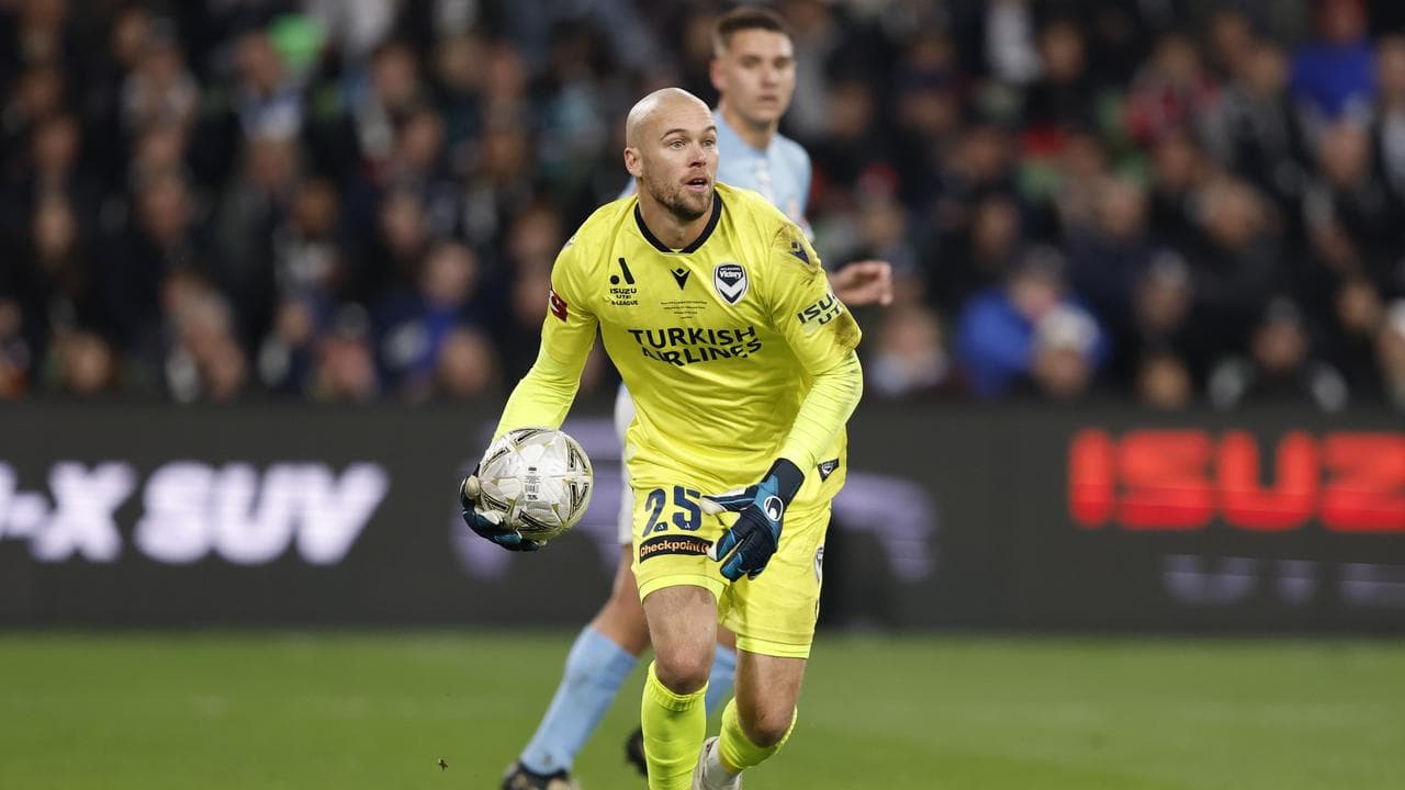 Goalkeeper Jack Duncan of Melbourne Victory FC