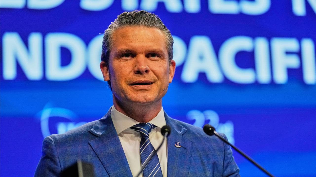 US Defense Secretary Pete Hegseth 