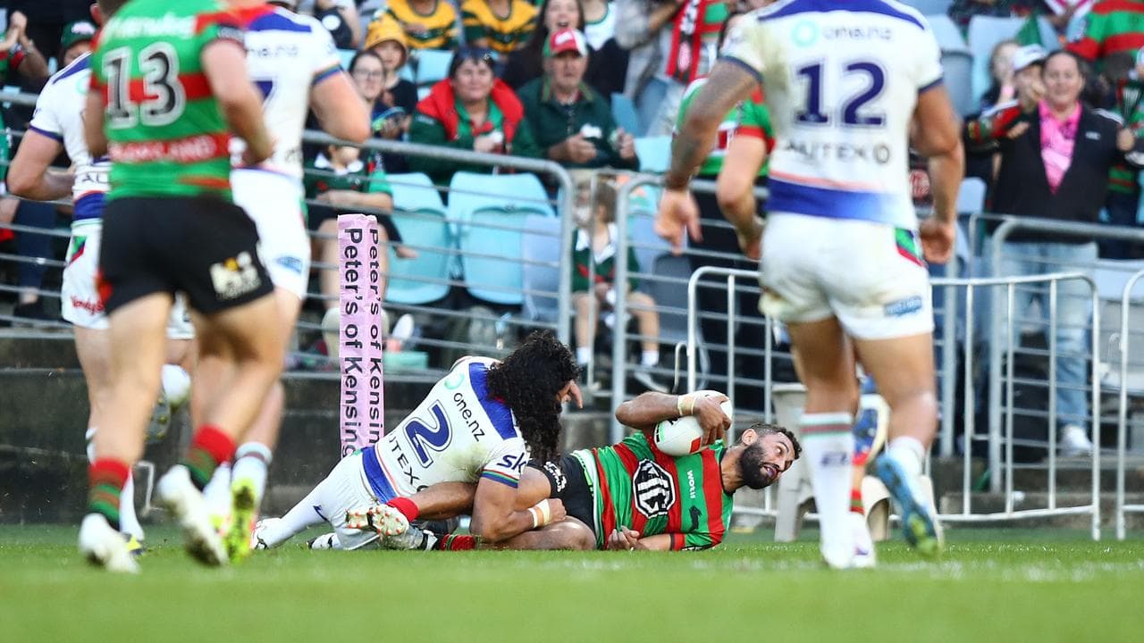 The Rabbitohs' Alex Johnston
