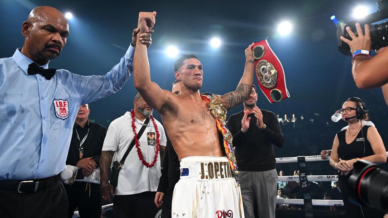 Jai Opetaia is hopeful of a unification clash